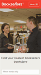 Mobile Screenshot of booksellers.co.nz